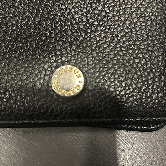 Black men’s/unisex Steve Madden bi-fold wallet, gold keychain great quality - Picture 7 of 7